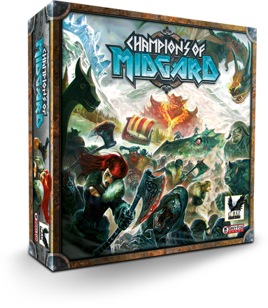 Promo Karten Set 1 für Erweiterungen Corax Games Champions of Midgard 